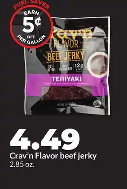 Hy-Vee Crav'n Flavor beef jerky offer