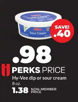 Hy-Vee Hy-Vee dip or sour cream offer