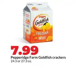 Hy-Vee Pepperidge Farm Goldfish crackers offer