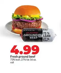Hy-Vee Fresh ground beef offer