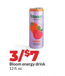 Hy-Vee Bloom energy drink offer