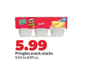 Hy-Vee Pringles snack stacks offer