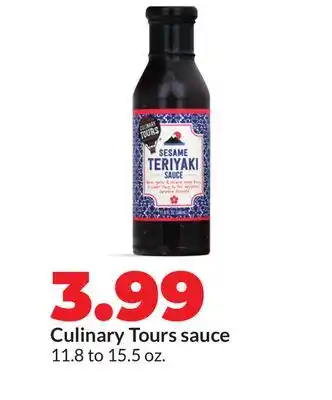 Hy-Vee Culinary Tours sauce offer