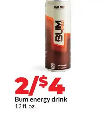 Hy-Vee Bum energy drink offer