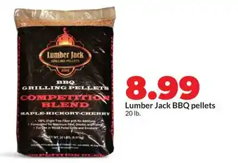 Hy-Vee Lumber Jack BBQ pellets offer
