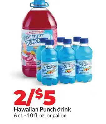 Hy-Vee Hawaiian Punch drink offer