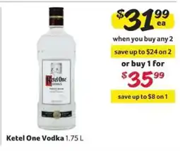 Winn Dixie Ketel One Vodka offer