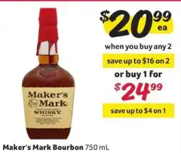 Winn Dixie Maker's Mark Bourbon offer