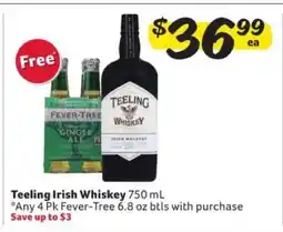 Winn Dixie Teeling Irish Whiskey offer