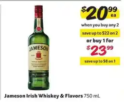 Winn Dixie Jameson Irish Whiskey & Flavors offer