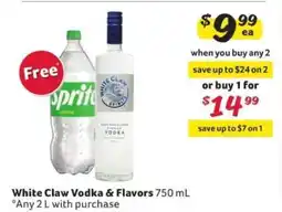 Winn Dixie White Claw Vodka & Flavors offer