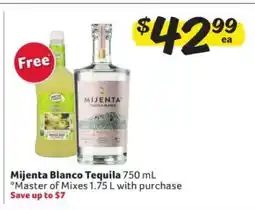 Winn Dixie Mijenta Blanco Tequila offer