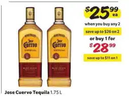 Winn Dixie Jose Cuervo Tequila offer