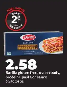 Hy-Vee Barilla Lasagne offer