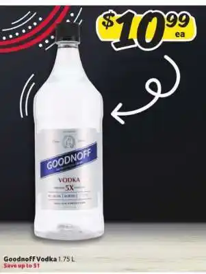 Winn Dixie Goodnoff Vodka offer