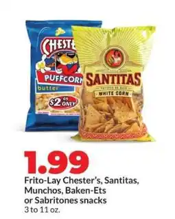 Hy-Vee Frito Lay Snacks offer