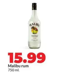 Hy-Vee Malibu Rum offer