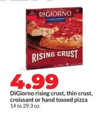 Hy-Vee DiGiorno Pizza offer