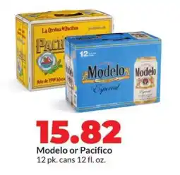 Hy-Vee Modelo or Pacifico offer