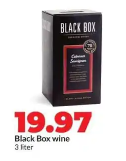 Hy-Vee Black Box Wine offer