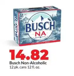 Hy-Vee Busch Non-Alcoholic offer