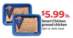 Hy-Vee Smart Chicken ground chicken offer