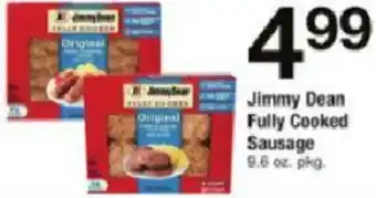 ACME Jimmy Dean Fully Cooked Sausage 9.6 oz offer