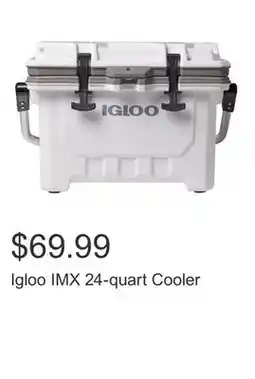 Costco Igloo IMX 24-quart Cooler offer