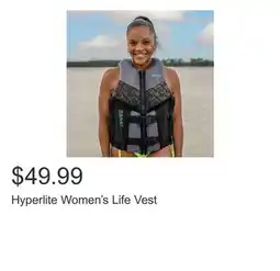 Costco Hyperlite Women's Life Vest offer
