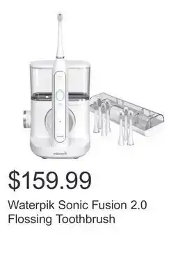 Costco Waterpik Sonic Fusion 2.0 Flossing Toothbrush offer