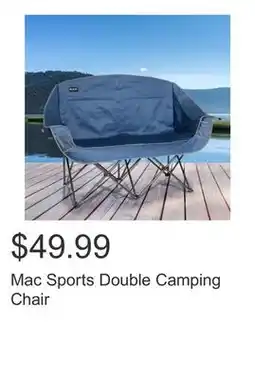 Costco Mac Sports Double Camping Chair offer
