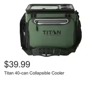 Costco Titan 40-can Collapsible Cooler offer
