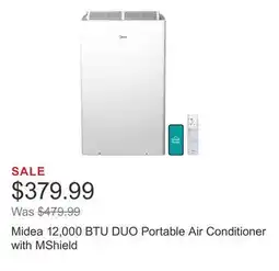 Costco Midea 12,000 BTU DUO Portable Air Conditioner with MShield offer