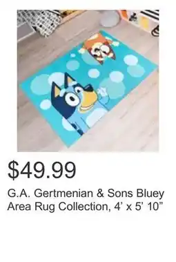 Costco G.A. Gertmenian & Sons Bluey Area Rug Collection, 4' x 5' 10 offer