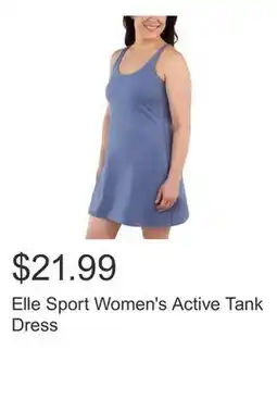Costco Elle Sport Women's Active Tank Dress offer