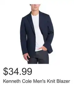 Costco Kenneth Cole Men's Knit Blazer offer