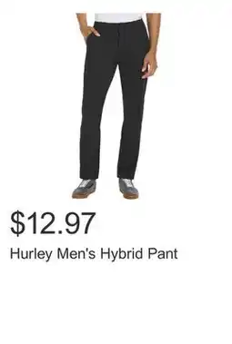Costco Hurley Men's Hybrid Pant offer