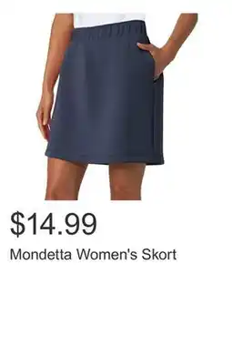 Costco Mondetta Women's Skort offer