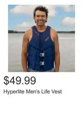 Costco Hyperlite Men's Life Vest offer