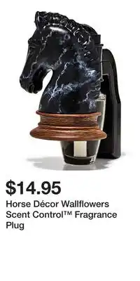 Bath & Body Works Horse Décor Wallflowers Scent Control Fragrance Plug offer