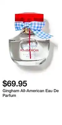Bath & Body Works Gingham All-American Eau De Parfum offer