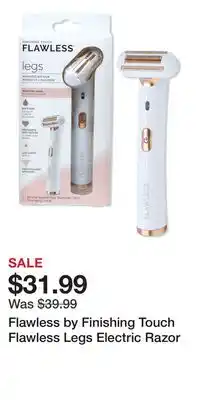 Ulta Beauty Flawless by Finishing Touch Flawless Legs Electric Razor offer