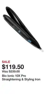 Ulta Beauty Bio Ionic 10X Pro Straightening & Styling Iron offer