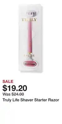 Ulta Beauty Truly Life Shaver Starter Razor offer