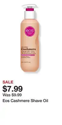 Ulta Beauty Eos Cashmere Shave Oil offer