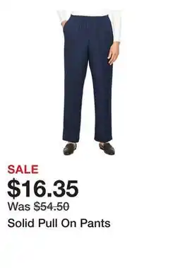 Belk Solid Pull On Pants offer