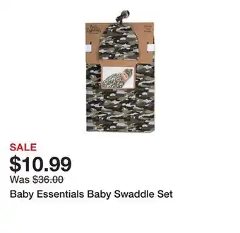 Belk Baby Essentials Baby Swaddle Set offer