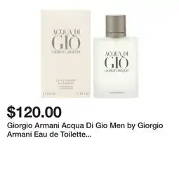 Belk Giorgio Armani Acqua Di Gio Men by Giorgio Armani Eau de Toilette Spray offer