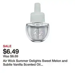 Office Depot Air Wick Summer Delights Sweet Melon and Subtle Vanilla Scented Oil Warmer Refill, 0.67 oz, 2-Pack offer
