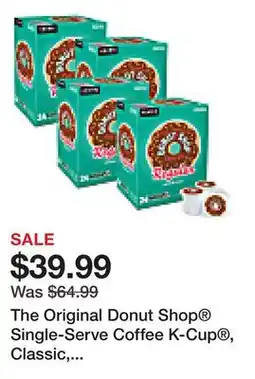 Office Depot The Original Donut Shop Single-Serve Coffee K-Cup , Classic, Carton Of 96, 4 x 24 Per Box offer